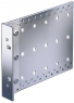 EuropacPRO Side Panel for Stainless Steel Gasket,Type H, Handle Holes, 3 U, 175 mm
