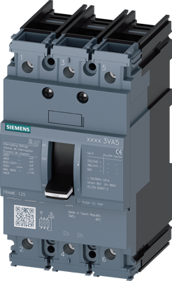 3VA5160-5ED30-0DD0 Siemens Circuit Protectors