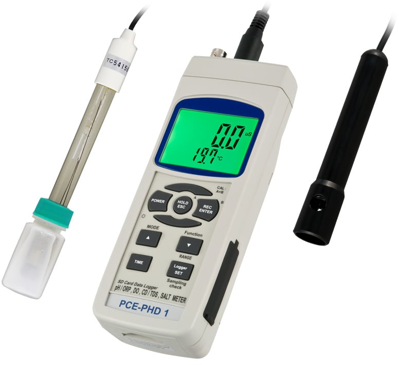 PCE-PHD 1 PCE Instruments Conductivity, PH-Meter, Refractometer Image 1