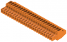 Socket header, 23 pole, pitch 3.5 mm, angled, orange, 1638760000