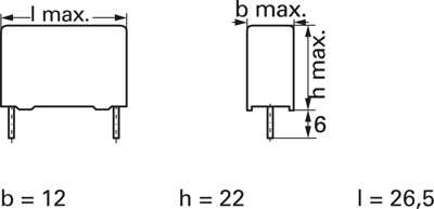 B32673Z4225K000 EPCOS Film Capacitors Image 2