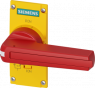 Direct drive, (L x W x H) 77 x 116 x 100 mm, red/yellow, for 3KC MTSE, 3KC9301-2