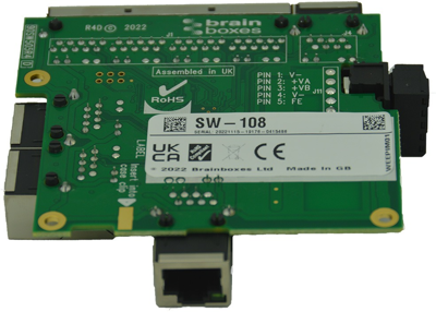 SW-108 BRAINBOXES ETHERNET switches Image 4