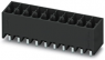 Pin header, 11 pole, pitch 3.5 mm, straight, black, 1787292