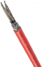 Polymer compound train cable UNIRAIL S 50264-3-2 300V MMS FR 4 x 1.0 mm², shielded, red