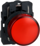 Signal light, illuminable, waistband round, red, mounting Ø 22 mm, XB5AVG4
