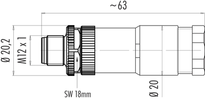 99 0437 142 05 binder Sensor-Actuator Connectors Image 2