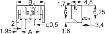 S2B-PH-K-S (LF)(SN) JST PCB Connection Systems Image 2