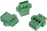 Socket header, 12 pole, pitch 5 mm, straight, green, 691340700012