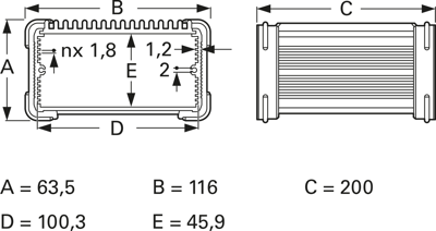 10035450 Fischer Elektronik General Purpose Enclosures Image 3