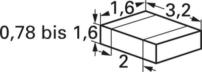 C1206X105K5RAC7800 Kemet Ceramic Capacitors Image 2