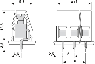 1985881 Phoenix Contact PCB Terminal Blocks Image 2