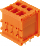 PCB terminal, 10 pole, pitch 5.08 mm, AWG 26-14, 10 A, screw connection, orange, 0570560000