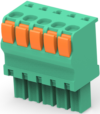 1986722-5 TE Connectivity PCB Terminal Blocks Image 1