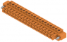 Socket header, 19 pole, pitch 3.81 mm, straight, orange, 1941180000