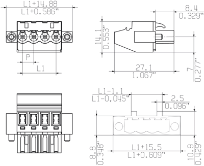 1950040000 Weidmüller PCB Connection Systems Image 2