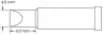 GT4-CH0040P METCAL Soldering tips, desoldering tips and hot air nozzles