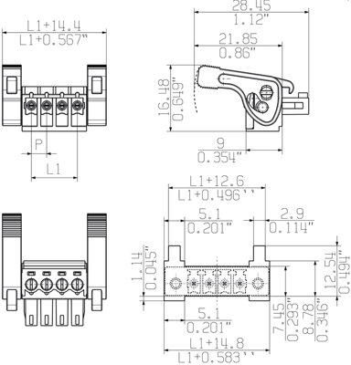 2442560000 Weidmüller PCB Connection Systems Image 3