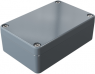 Aluminum enclosure, (L x W x H) 98 x 64 x 34 mm, silver gray (RAL 7001), IP66, 010610030