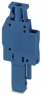 Plug, screw connection, 0.14-4.0 mm², 1 pole, 24 A, 6 kV, blue, 3045240