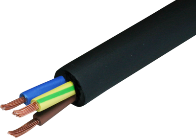 H07RN-F 2X1,50 SCHWARZ Control Cables