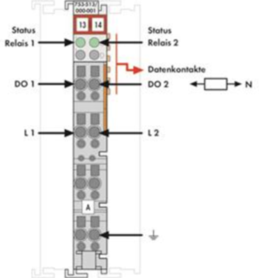 753-513/000-001 WAGO Relay modules Image 2