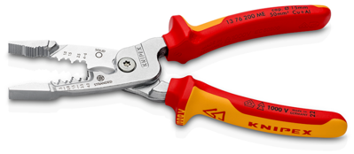 13 76 200 ME Knipex Combination Pliers, Multi-Function Pliers Image 2