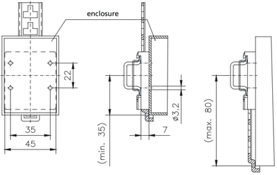 077003501 Rose Accessories for Enclosures