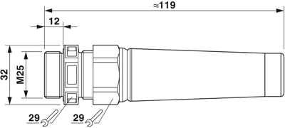 1415180 Phoenix Contact Cable Glands Image 2