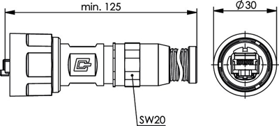 100007458 Telegärtner Modular Connectors Image 2