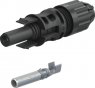 MC4-Evo stor jack, 10 mm², cable Ø 6.1-7.3 mm, 1.5 kV, 62 A, 32.0270P0001