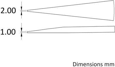 249SVR.SA.1.ITU ideal-tek Tweezers Image 3