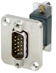 NADB15MF Neutrik D-Sub Connectors