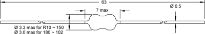MICC-R15M-02 Fastron Fixed Inductors Image 2