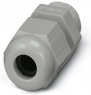 Cable gland, PG7, 15 mm, Clamping range 3 to 6.5 mm, IP68, light gray, 1424485