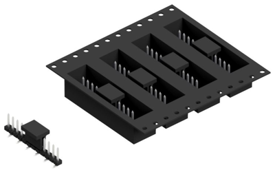 SLY7SMD04512ZBTR Fischer Elektronik PCB Connection Systems