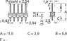 1-826936-6 AMP PCB Connection Systems