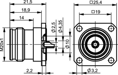 100025287 Telegärtner Coaxial Connectors Image 2