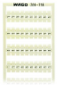 Marker card for connection terminal, 209-718