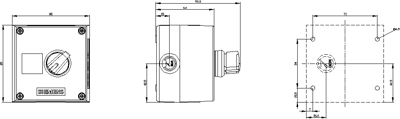 3SU1801-0BE00-4AB1 Siemens Control Devices in Housings Image 2