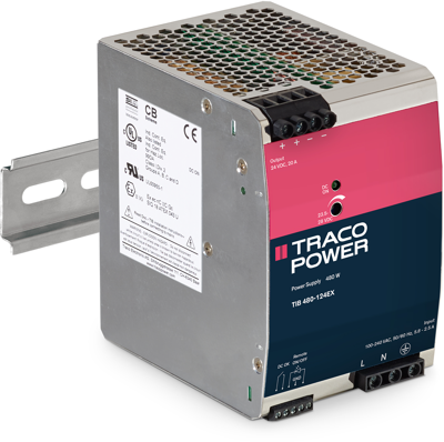 TIB 480-124EX TRACO POWER DIN Rail Power Supplies