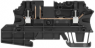 Fuse terminal block, 2 pole, 0.5-2.5 mm², 500 V, 6.3 A, 2112290000