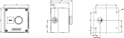 3SU1801-0AT00-2AB1 Siemens Control Devices in Housings Image 2