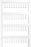 Polyamide cable maker, inscribable, (W x H) 12 x 3.2 mm, max. bundle Ø 1.6 mm, white, 1919240000