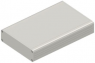 Aluminum enclosure, (L x W x H) 160 x 105 x 30 mm, natural, 10023242