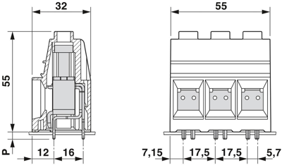 1856126 Phoenix Contact PCB Terminal Blocks Image 2