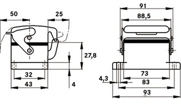 10033900 LAPP Housings for HDC Connectors Image 2