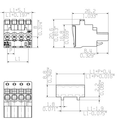 1981930000 Weidmüller PCB Connection Systems Image 2