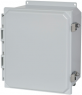 Wall enclosure, (H x W x D) 152 x 152 x 102 mm, IP66, polycarbonate, PCJ664L