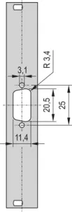 30118-338 SCHROFF Accessories for Enclosures